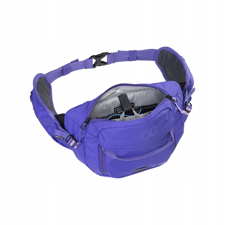 Kerékpáros övtáska, Evoc Hip Pack 3 L, lila, 28x18x8cm, 3L