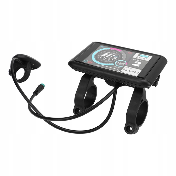 Display electric bicicleta, LCD, waterproof, ABS, 22.2mm