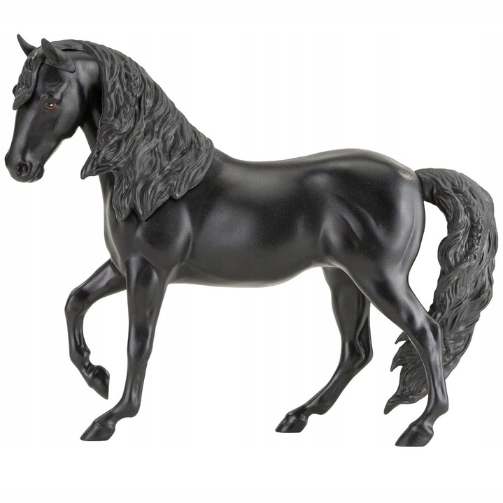 Figurina Breyer Paddock Pals, Kon Smokey, negru, 20,5x5x15,5cm