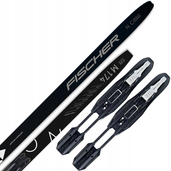 Fischer XC Apollo EF sílécek Tour Step-In IFP kötéssel, 189cm, fekete, szett