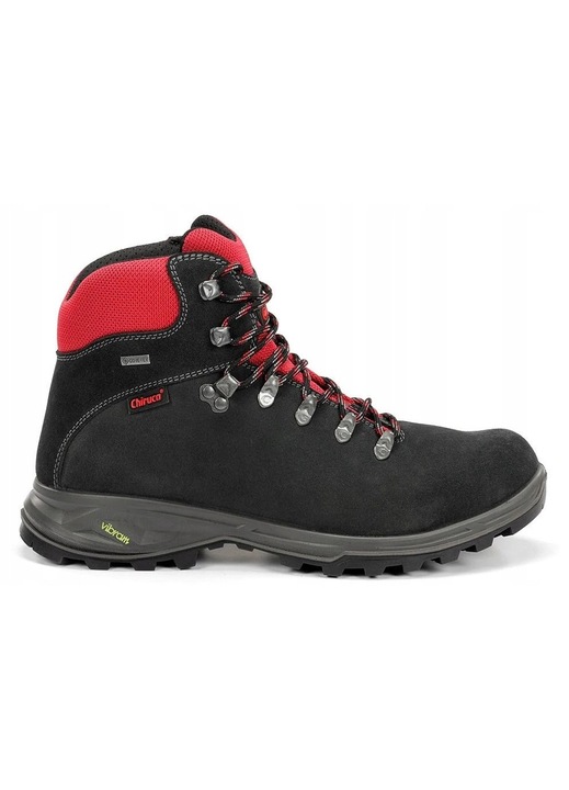 Bocanci trekking barbati Chiruca, grafit-rosu, sport, 43 EU