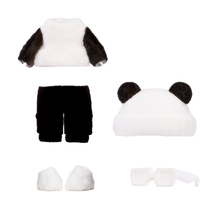 Minilala Na! Na! Na! Surprise Plüss - Panda Boy, 17cm, többszínű, 3 éves kortól