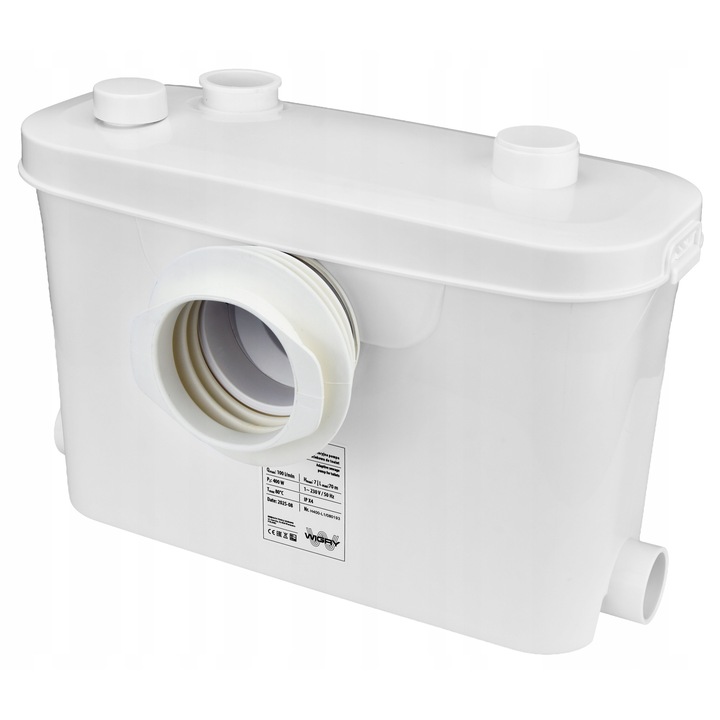 MULTI 400 szaniter szivattyú, 400W, 100l/perc, 7m, szénszűrő, WC-hez és fürdőszobákhoz