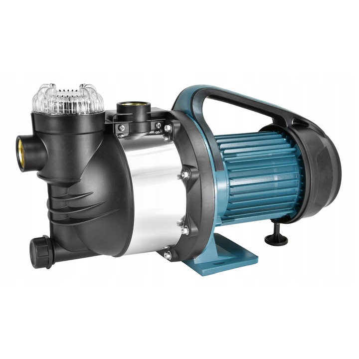 Önfelszívó vízszivattyú 1300W, 80 l/perc, max. 48m emelési magasság, komplett szett szűrővel, kerti használatra