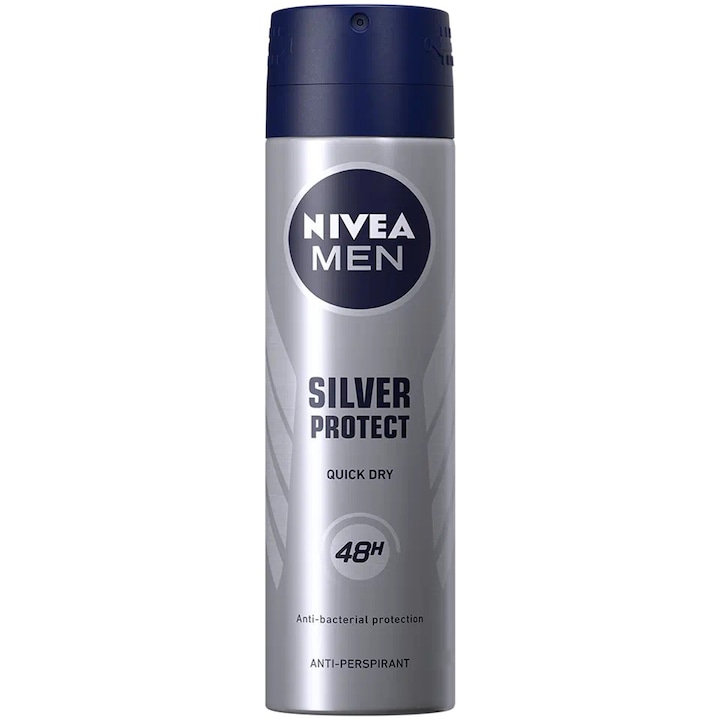 Deodorant spray Nivea Men Silver Protect, 250ml