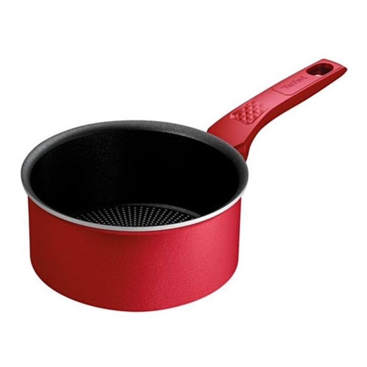 Tefal Rondel 16cm, 1,41l, tapadásmentes, minden főzőlappal kompatibilis, piros