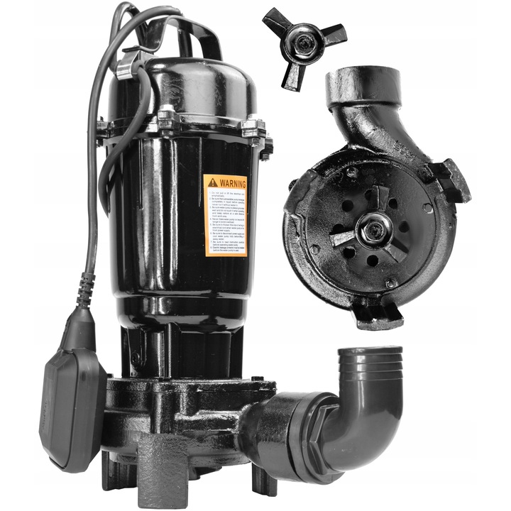 DE-5510 CUT merülő szivattyú darálóval, 550W, 10m, 300l/perc, 2", 13kg