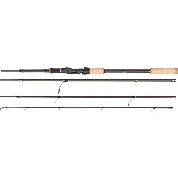 Abu Garcia Diplomat X pergetőbot, 2,13m, 3-14g, 4 részes, szállítási hossz 60cm, súly 110g