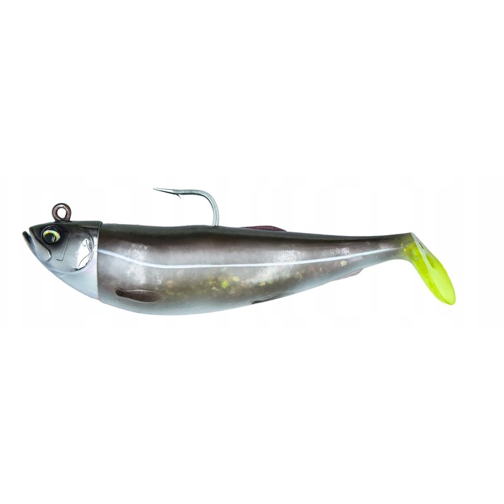 Momeli artificiale Cutbait Herring, 20cm/270g, szín Coalfish, 1 darabos szett
