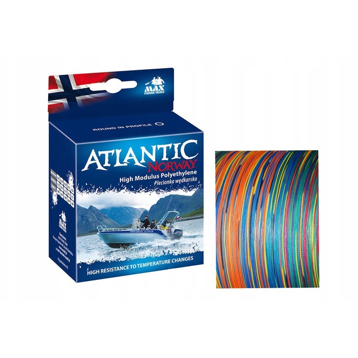 MAX Atlantic Norway 8-szálas fonott zsinór 200m, 0,32mm