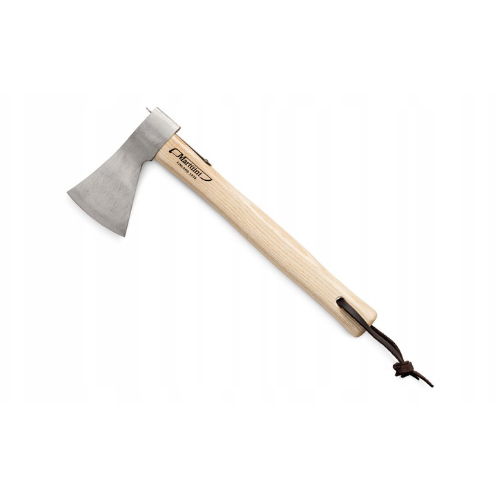 Къмпинг брадва Marttiini, 14x8 см, 34 см, 300 гр, въглеродна стомана, ясеново дърво