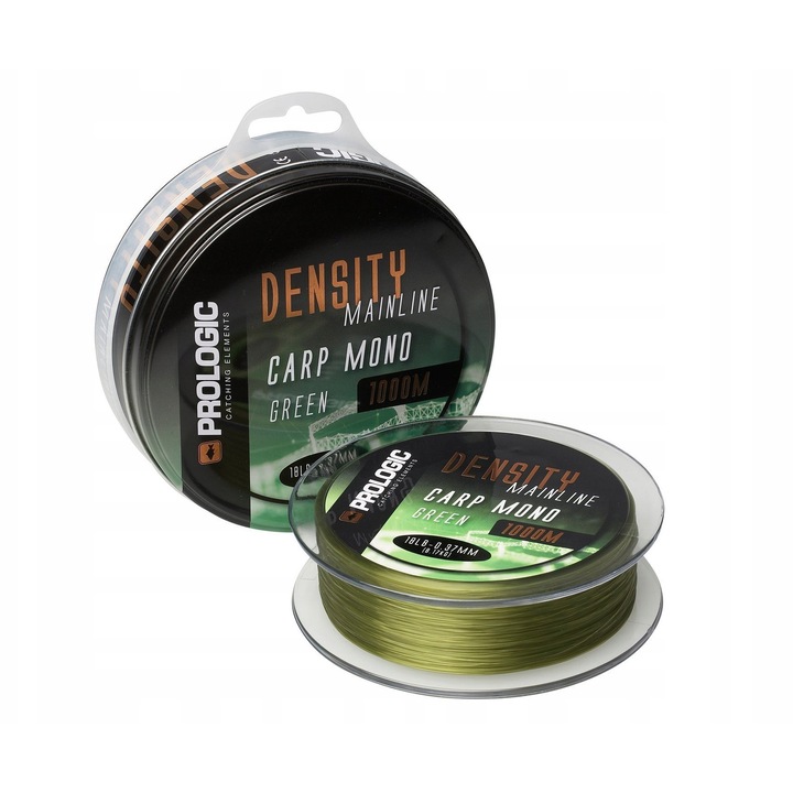 Fir de pescuit Prologic Density Carp 0.4mm 1000m, verde, rezistenta 20lb