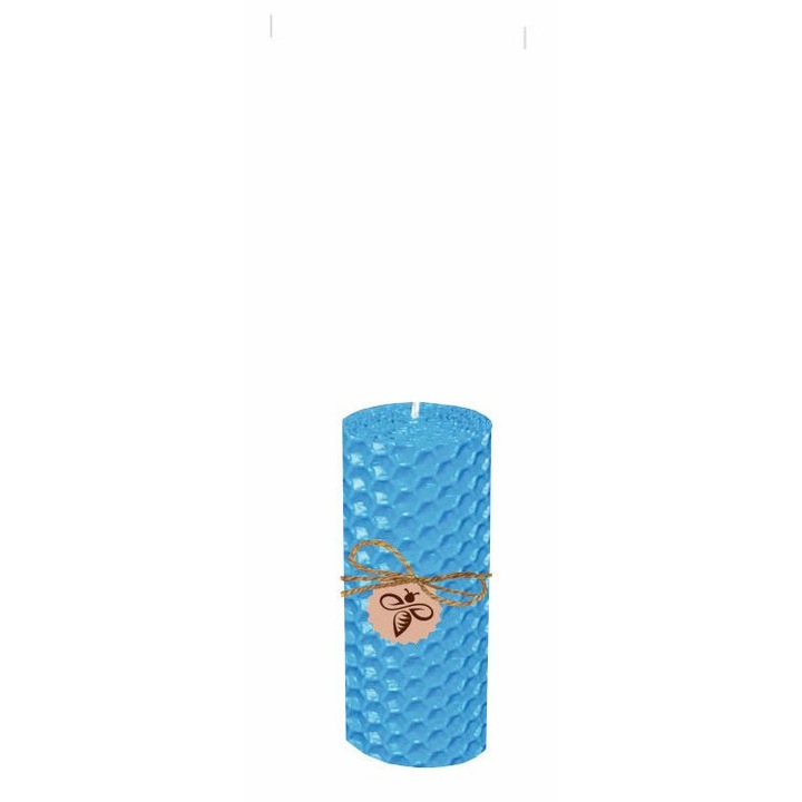 Lumanare din Ceara BLUE Inaltime 13 cm