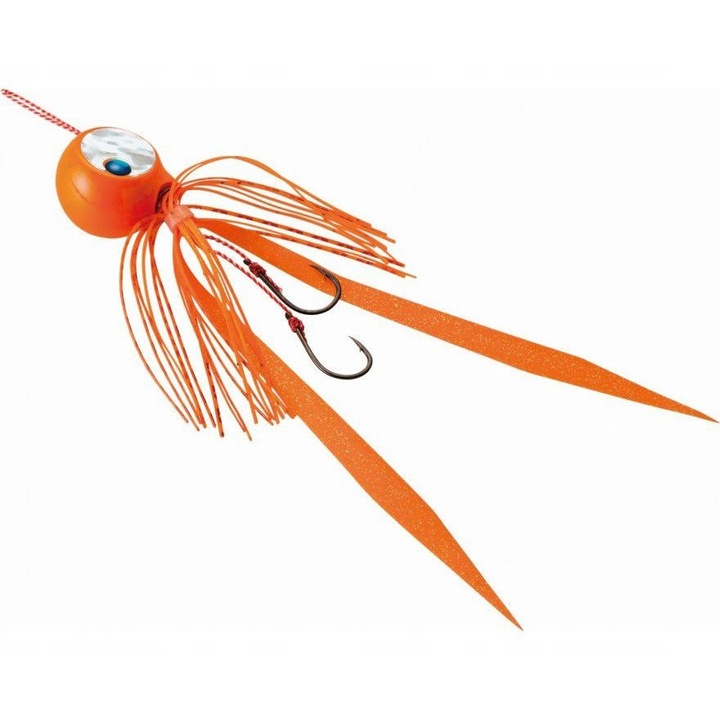 Jig Shimano Tiger Baku Baku Sinking 80g, 10+ m mélység, narancssárga