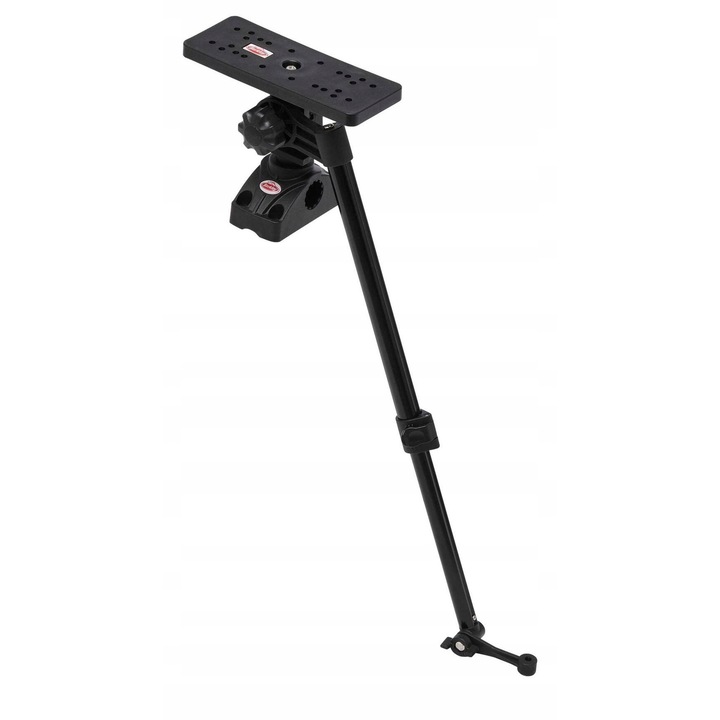 Urmaritor echosonda Berkley cu brat telescopic 29x52cm, material nylon si fibra de sticla, rotire 360°, negru