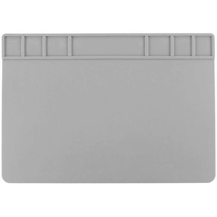 Szigetelő szilikon alátét Reball, 49x34,5cm, 7 rekeszes, 500C-ig hőálló, kék