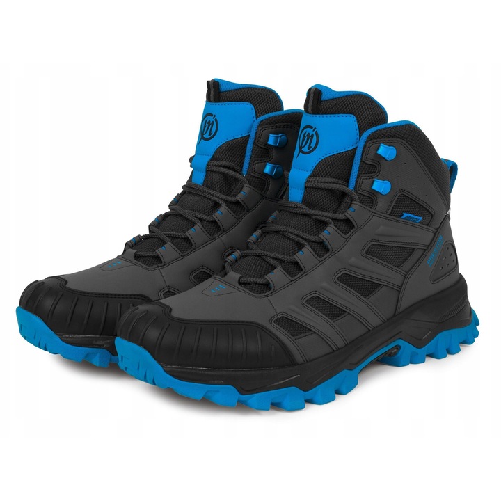 Férfi sportcipő, Preston, DF Ultra All Terrain modell, fekete, strapabíró anyag