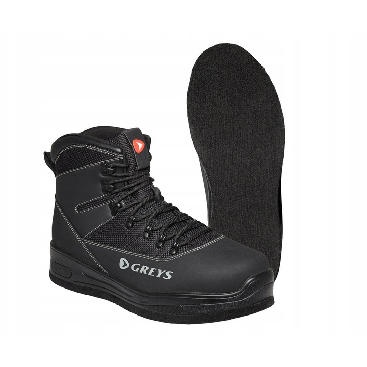 Greys TITAL-45 Wading Boots, munkavédelmi lábbeli, vízálló, strapabíró, fekete