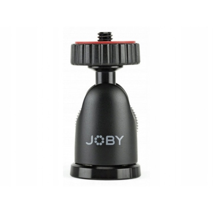Сферична глава Joby GorillaPod Ballhead 1K, панорама 360°, наклон ±90°, капацитет 1кг, монтаж ¼"-20