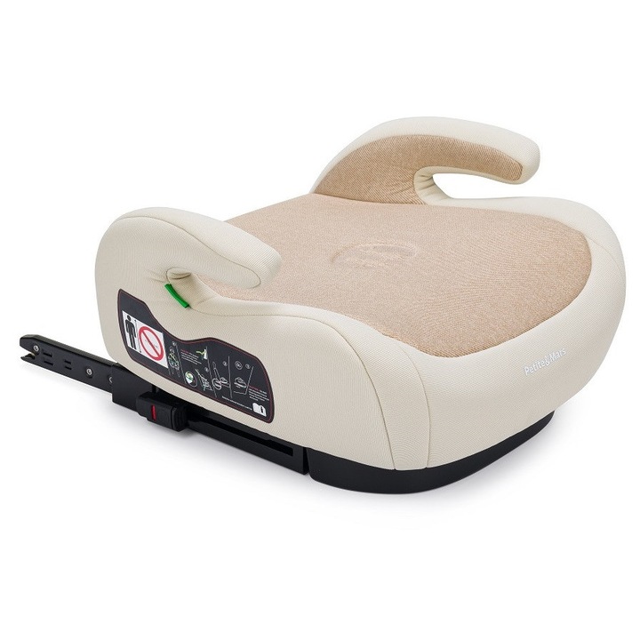 Inaltator auto copii Petite&Mars Optimus Pro, i-Size R129, ISOFIX, 125-150 cm, grup III