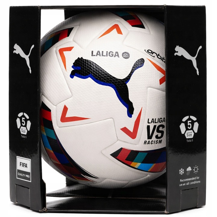 Puma La Liga 1 hivatalos futballlabda, 12 panel, PU, 5-ös méret