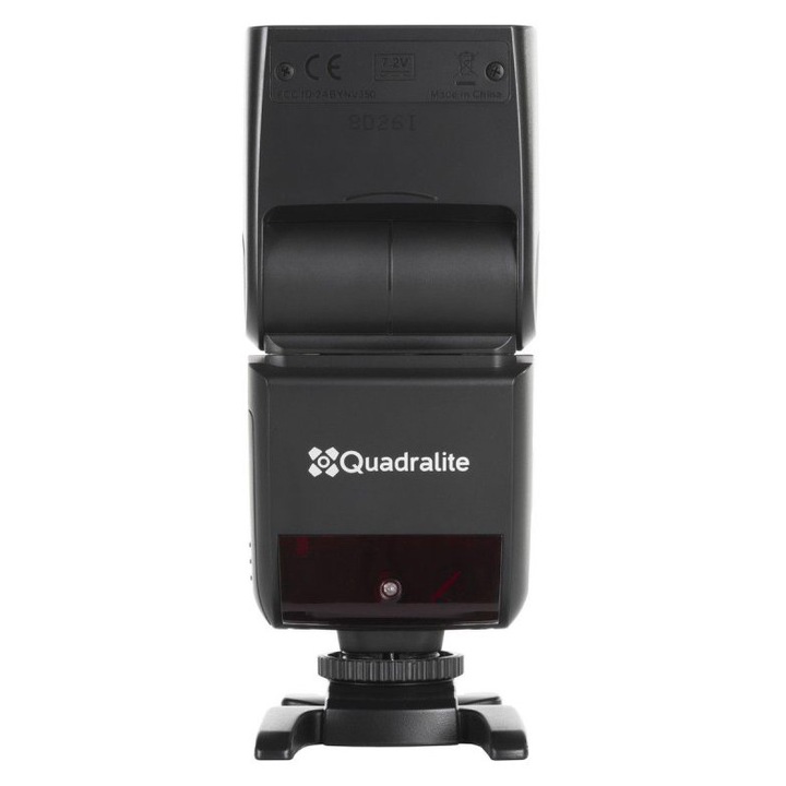 Quadralite Stroboss 36 EVO vaku, 36-os kulcsszám, 2000mAh, 5600K, 64x76x190mm