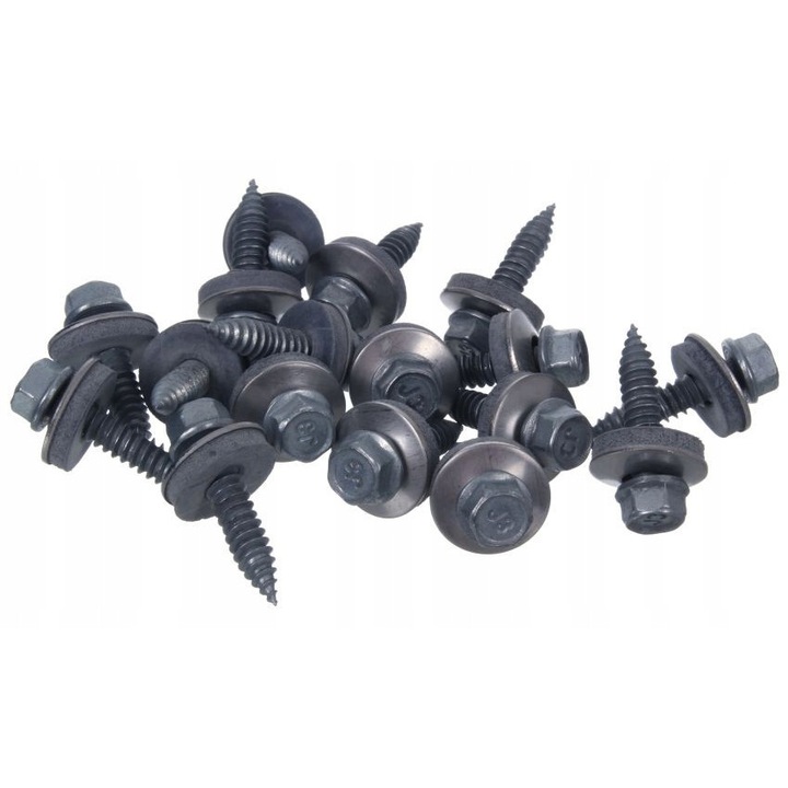 EJOT csavarok alátéttel, 5,5x25mm, 100 db-os készlet, AISI 304 rozsdamentes acél