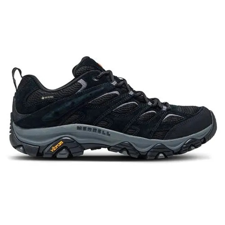 Pantofi de trekking barbati Merrell MOAB 3 GTX, impermeabili, negru, 43.5 EU