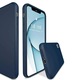Belső mikroszálas tok Samsung Galaxy A17 5G / A17 4G / M17 / F17, Folyékony szilikon, Sötétkék