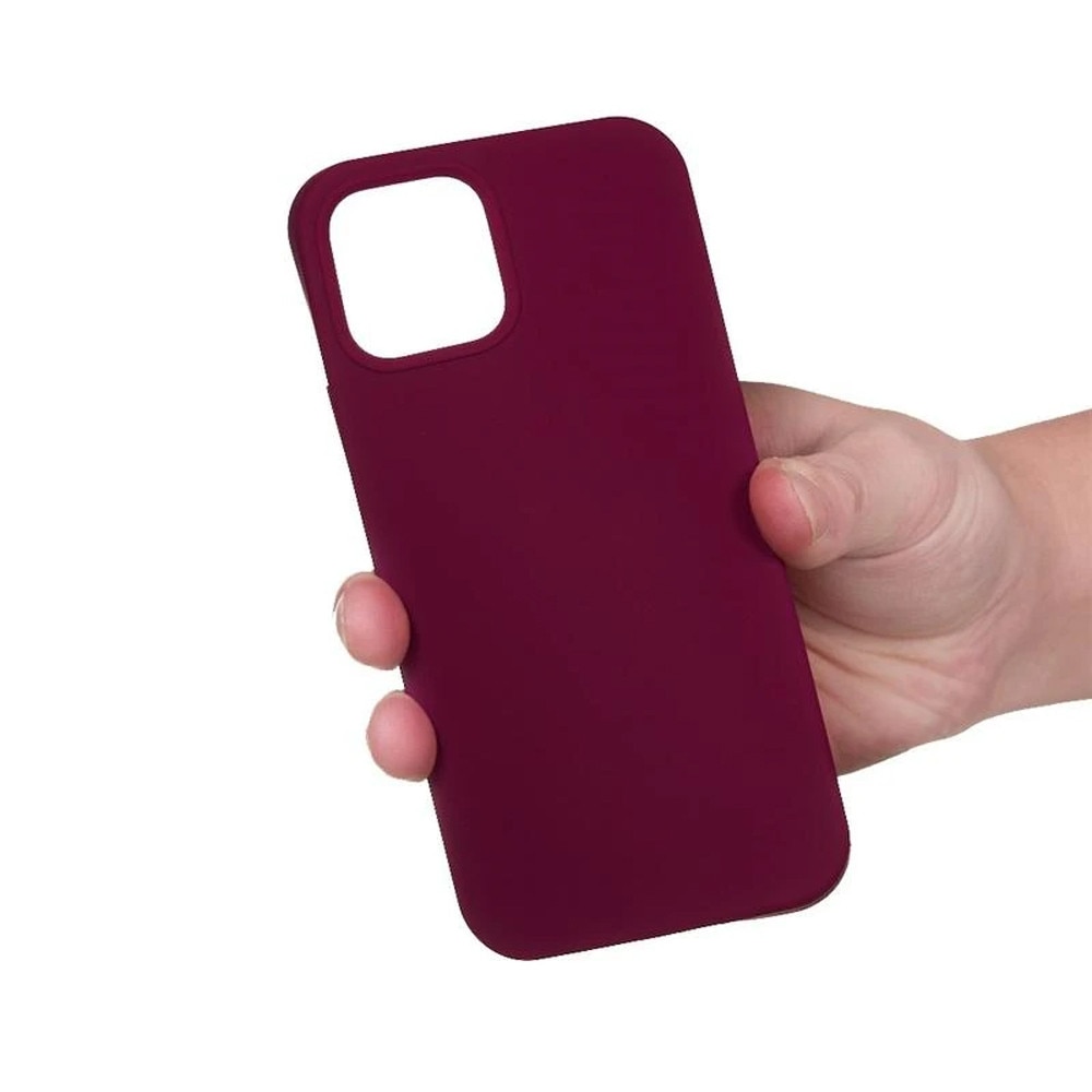 Husa interior Microfibra pentru Samsung Galaxy S25 Ultra, Liquid Silicone, Strat Catifea Anti-Zgarieturi, Protectie Completa, Camere Protejate, DAMUR, Visiniu