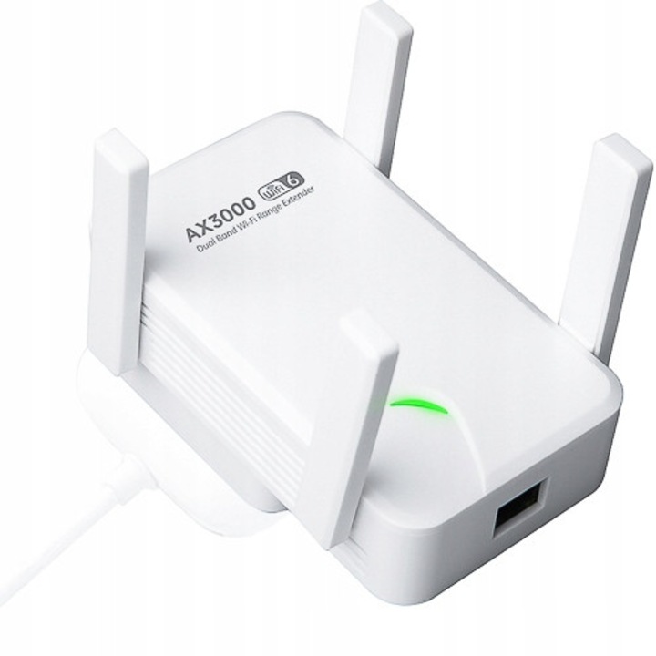 TOKMA AX3000 WiFi erősítő, 5GHz, 3000Mb/s, WPA3