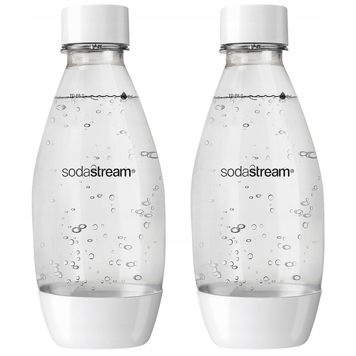 SodaStream Fuse vizespalack szett, 2 x 0,5L, fehér