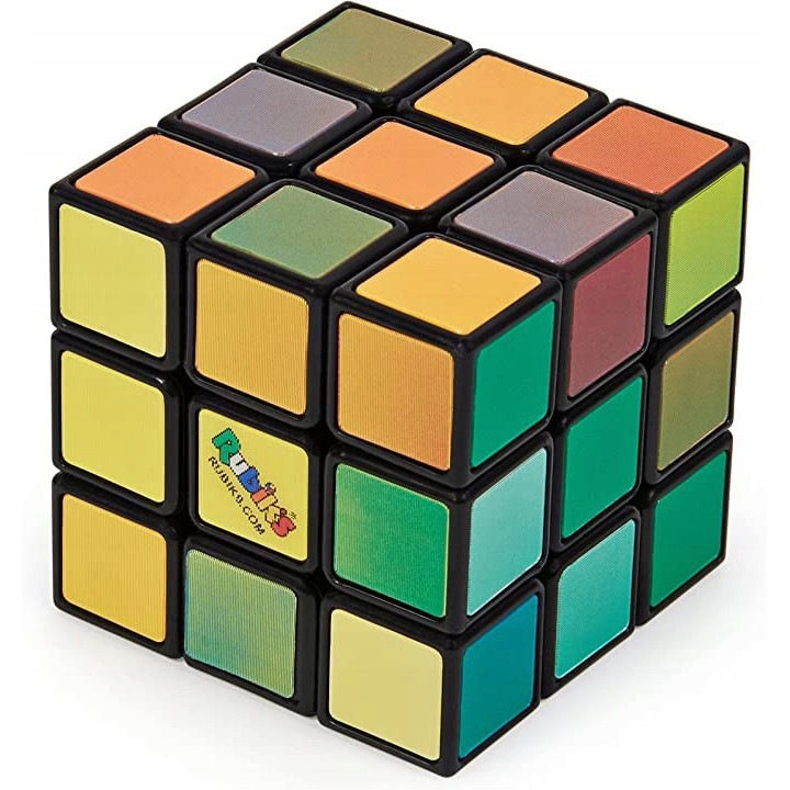 Rubik's Impossible, joc de logica 3x3, dificultate avansata, multicolor, pentru copii si adulti de la 7 ani