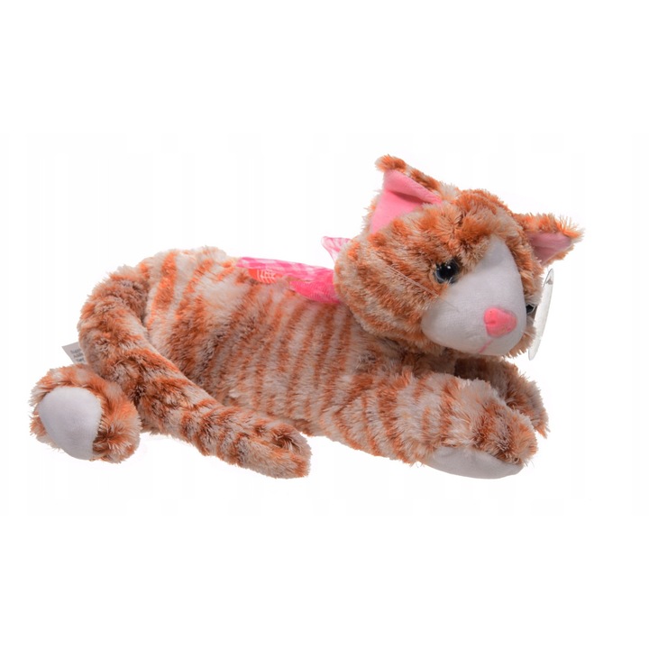 Jucarie de plus, 39 cm, pisica interactiva, Sun-Day, galben, cu sunet