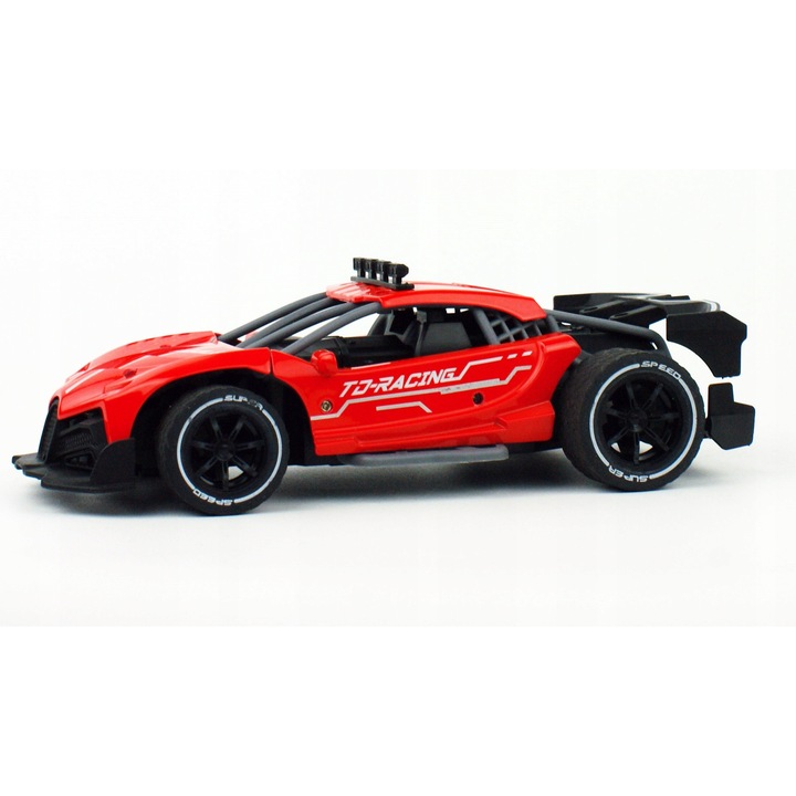 Количка с дистанционно управление Madej, модел SPEED 1, червено/черно, 20x10.5x5см, пълен комплект с контролер и акумулатор