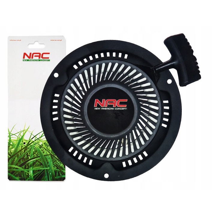 Megerősített indító NAC T375/T475/T575/T675/T680 fűnyíróhoz, fém, 210x170mm