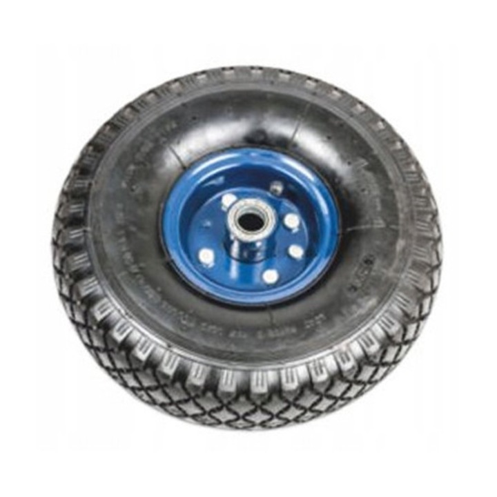 Roata pentru carucior, 260x85, rezistenta la perforare, negru
