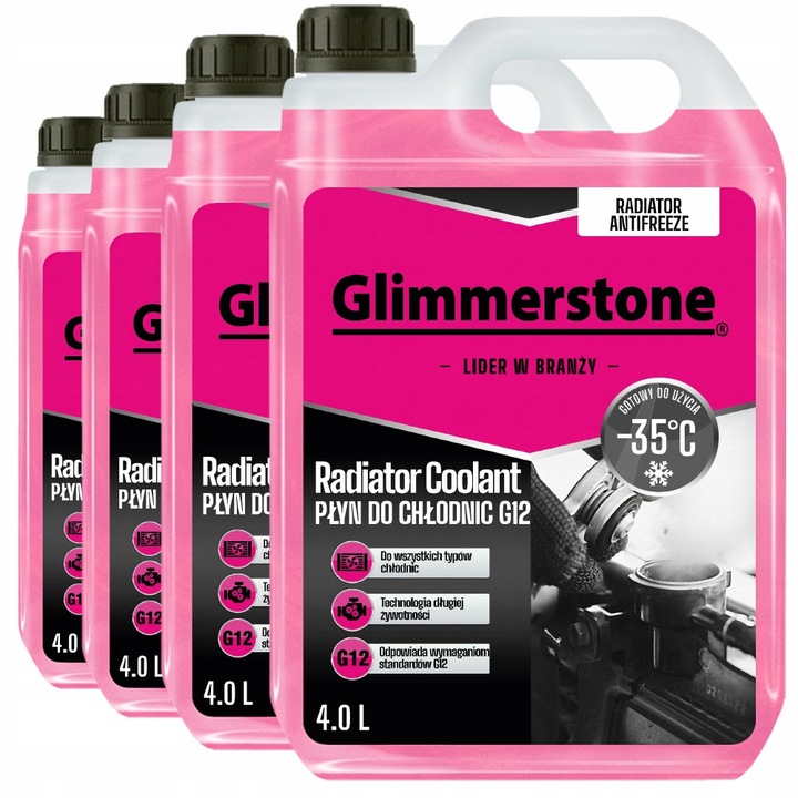 Antigel G12, Glimmerstone, 4x4l, alumínium védelem, -35C