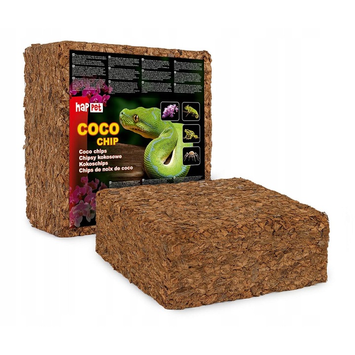 Coco Chips Happet, 4,5kg, pentru flori, substrat din nuca de cocos