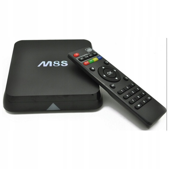 Mediaplayer M8S 4x2GHz 4K, 2GB RAM, 8GB, WiFi, Bluetooth