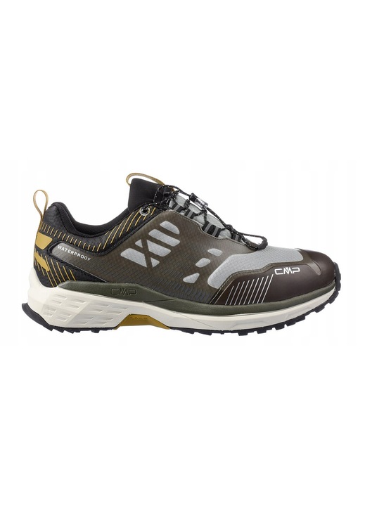 Bocanci trekking barbati CMP POHLARYS LOW, impermeabili, respirabili, maro, plasa, 47 EU