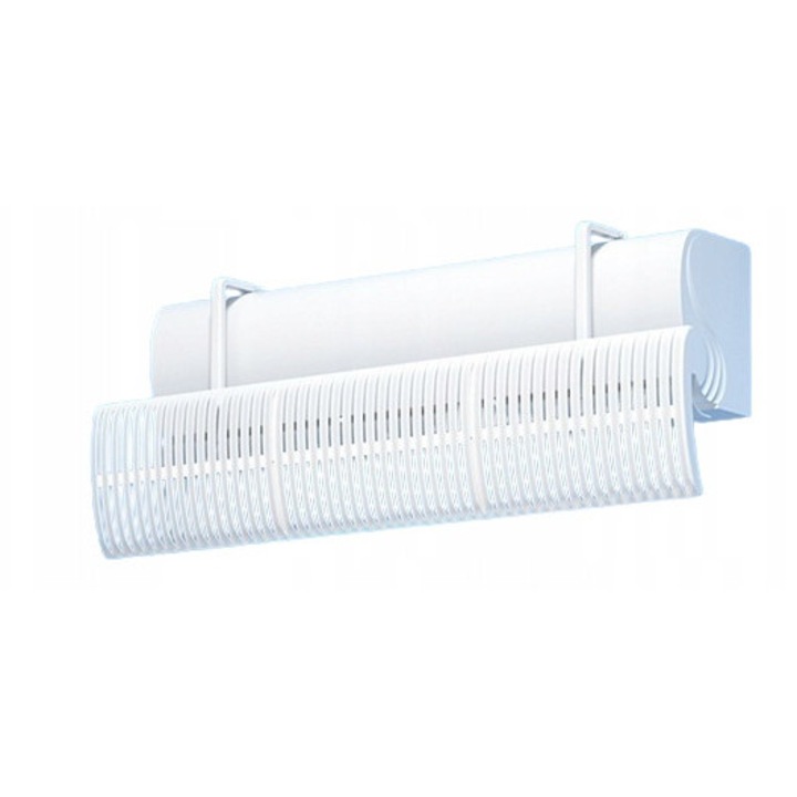 Deflector climatizator 90 cm, alb, reglabil, universal