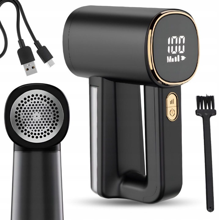 Hikey Lint-XF szöszvágó, 6 penge, 3 sebesség, 1200 mAh, USB-C