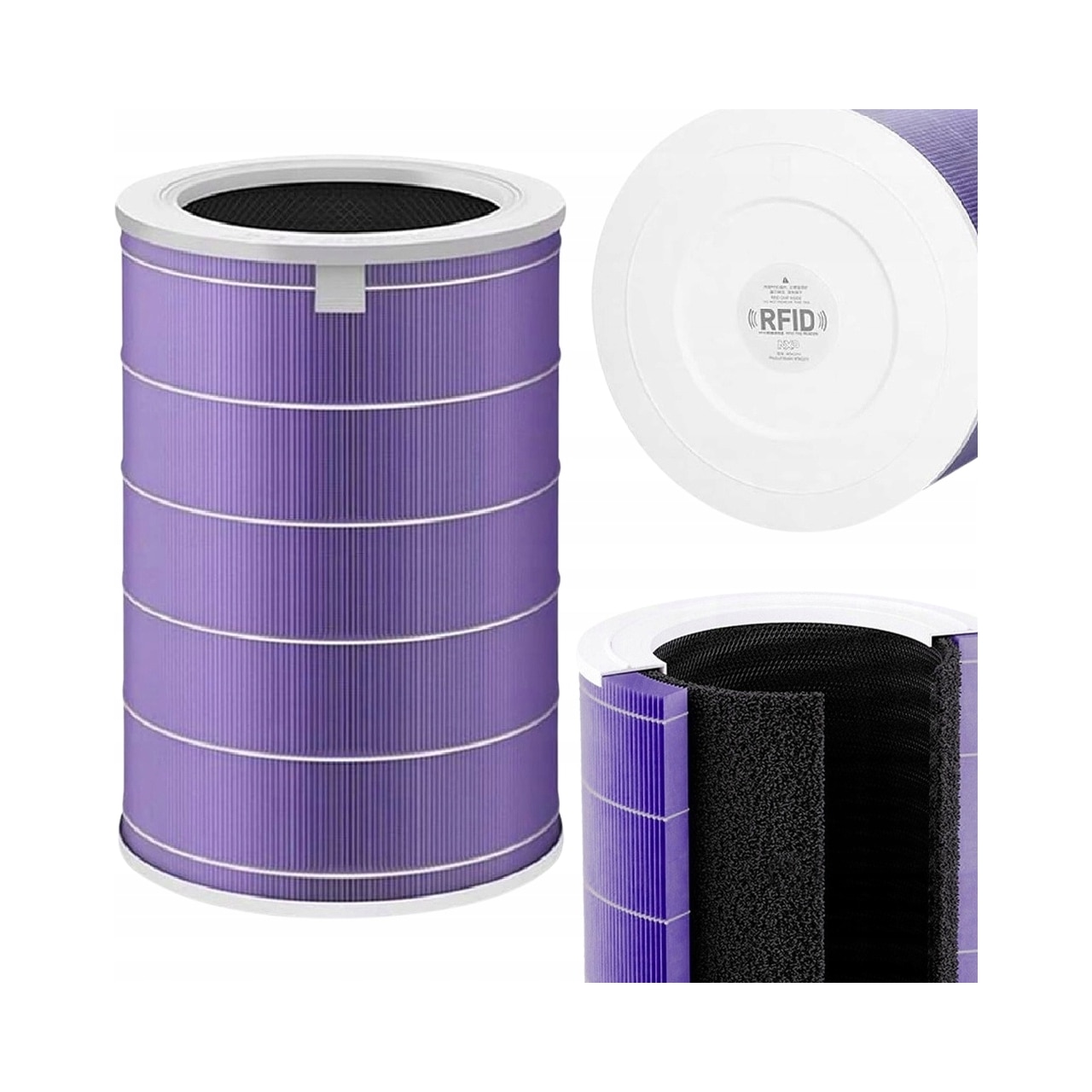 Set 3 filtre antibacteriene pentru frigider Whirlpool Microban