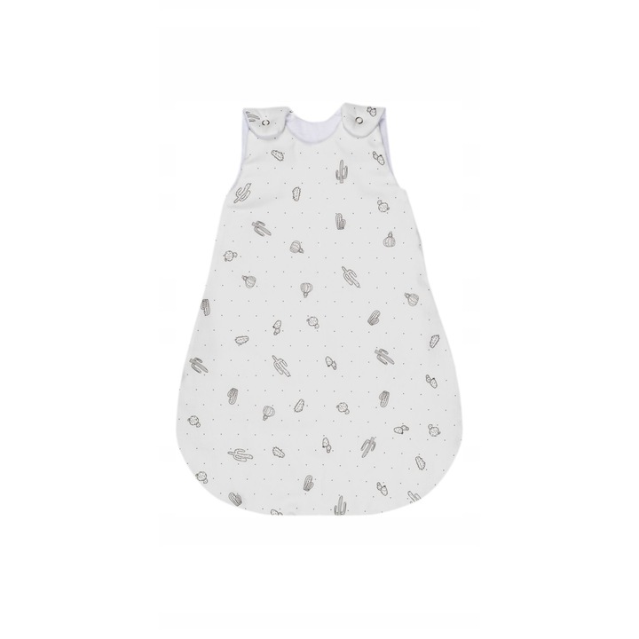 Спален чувал Lulumi, модел S, 100% памук, антиалергичен, 55x27см, за 0-3 месеца, Cactus