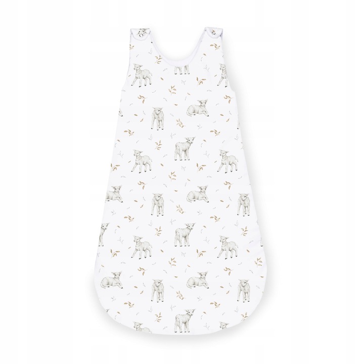 Спален чувал Lulumi, модел Little sheep, 95x55см, многоцветен, за 9-36 месеца