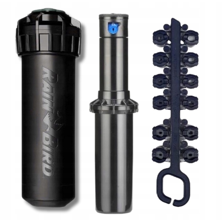 Aspersor rotativ submersibil Rain Bird 5004PC, raza 7,6-15,2m, set cu duze