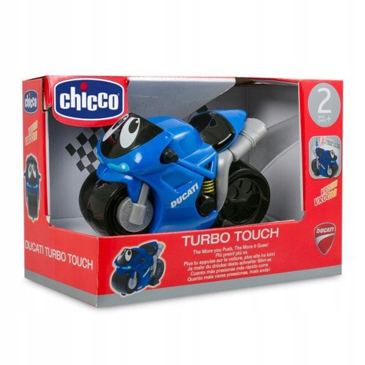 Количка Chicco Ducati, синя, за момчета, 2 години+, 3 батерии АА
