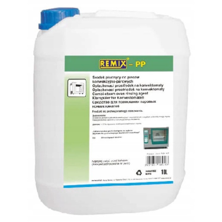 Lichid de curatare pentru cuptoare convectionale, 10L, Remix, eficient impotriva depunerilor