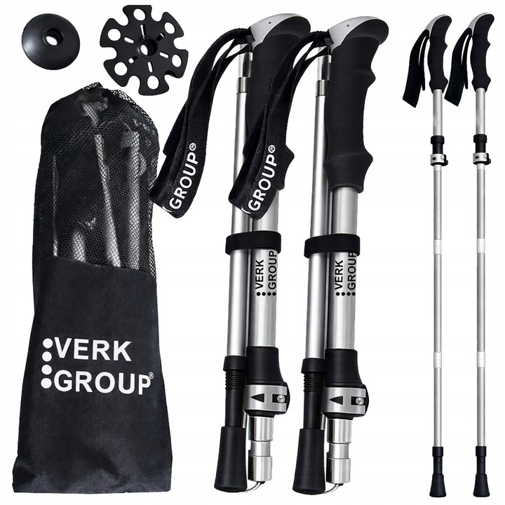 Трекинг щеки VERK GROUP, комплект, с калъф